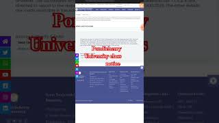 pondicherry University class notification release cuetug cuetpg pondicherryuniversity [upl. by Seamus]