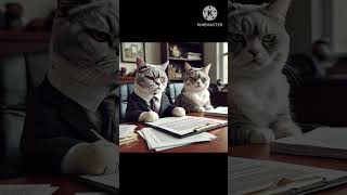 Story of lawyer cat [upl. by Sekoorb]