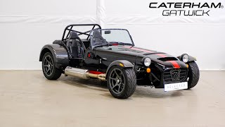 Caterham Gatwick Stock  2016 Gravity Black 620S SV [upl. by Enaud]