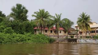 Guyane française Saint Laurent du Maroni Fleuve  French Guiana Saint Laurent du Maroni River [upl. by Vince959]