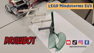 Lego Mindstorms EV3 Drawbot  Building instructions [upl. by Delfeena]