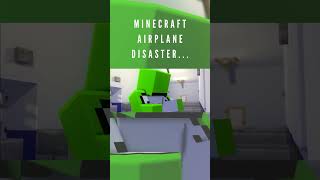 Minecraft Airplane Disaster Dream Shorts Minecraft animation dreamshortsdreamshortsminecraft [upl. by Aikkan134]