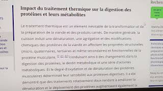 Impact des différentes viandes et de leur cuisson sur lanabolisme et la santé part 2 [upl. by Theone]