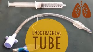 Endotracheal Tube  Parts  Ward Procedure  Nikita Pahwa [upl. by Duffie225]