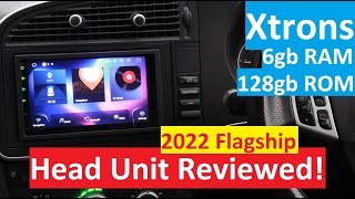 2022 PREMIUM Xtrons Flagship Car Head Unit  6gb RAM  Wireless Apple CarPlay amp Android Auto Radio [upl. by Grimbal925]