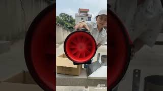 super suction duct fan l high efficiency inline duct fan shortsviralshortsfeed youtube [upl. by Dasa]