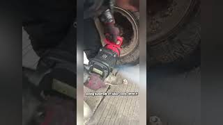 1inch impact wrench test torque 4300Nm [upl. by Esyli740]