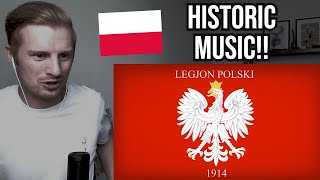 Reaction To Polish Patriotic Song  Ciężkie czasy legionera [upl. by Nodyroc]