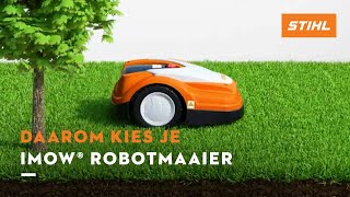 Welke voordelen biedt een STIHL iMOW® robotmaaier [upl. by Forrer570]