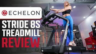 Echelon Stride8s Treadmill Review A PelotonLike Experience for Less [upl. by Tiebold994]