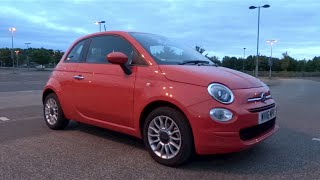 2016 Fiat 500 12 69 Pop Star StartUp and Full Vehicle Tour [upl. by Danya962]