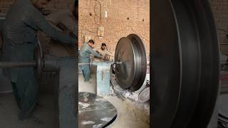 Satellite signal dish antenna body making process shorts amazing handmade [upl. by Almeda]