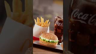 McVeggie Regular Meal 149  McSaver Meal  McDonald’s India [upl. by Noryk]