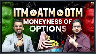 ATM ITM OTM  Moneyness of Options  Share Market Trading Education [upl. by Ifen905]