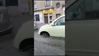 Inondation Gare de Caen le samedi 7 septembre 2024 [upl. by Nnoryt803]