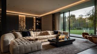 Warm Neutral Luxury Affordable Living Room UK [upl. by Arielle369]