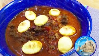 Cooking in Cabo  Chilli Beans [upl. by Bardo43]