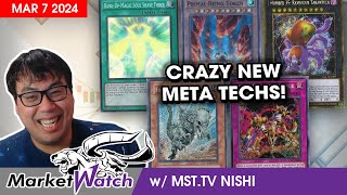 Crazy New Tech Cards are Being Bought Out Everywhere YuGiOh Market Watch March 7 2024 [upl. by Oinoitna]