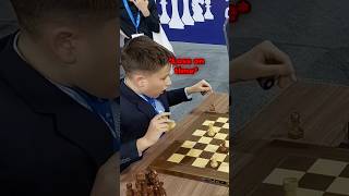 When kid forgets the clock against GM Srinath chess viralvideo trending shortvideo shorts [upl. by Aenaj420]