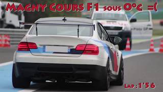 MAGNY COURS F1 avec 0 DEGRES  18032018  Romain93  BMW M3 E92 DKG TrackTool [upl. by Sunderland547]