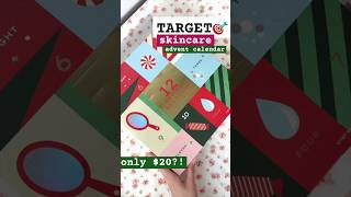 ONLY 20 😱what’s in the TARGET skincare adventcalendar 🧖🏻‍♀️🎄christmas giftideas [upl. by Nnaycart729]