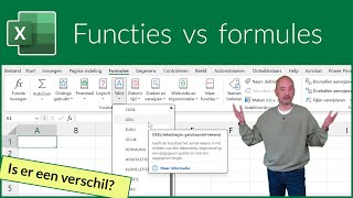 Functies vs formules [upl. by Lezti]