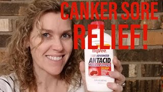 How to Get Rid of a Canker Sore Canker Sore Treatment [upl. by Renba]