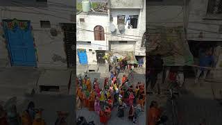 Jay chhathi Maiya 2024 Kalash Yatra Haridwaryoutubeshorts ytshorts shortvideo video [upl. by Claudius95]