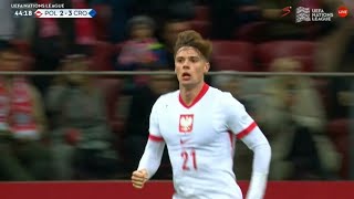 Nicola Zalewski GoalPoland vs Croatia 23 All Goals and Extended Highlights [upl. by Kuebbing]