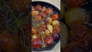 Garlic and Cherry Tomatoes Confit Toast [upl. by Zeculon]