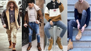 HOW TO STYLE TIMBERLANDS  TIMBERLAND BOOTS OUTFIT IDEAS FOR MEN 2020  TIMBERLAND BOOTS [upl. by Festatus]