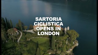 SARTORIA CICLISTICA OPENS IN LONDON  VIA ATELIER [upl. by Padriac]