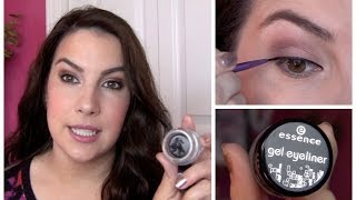 Essence Gel Eyeliner Review [upl. by Heshum828]