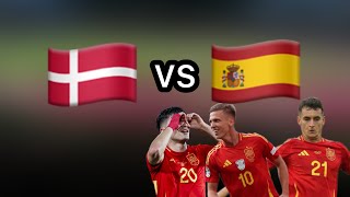 Dinamarca vs España en directo  Dani Olmo Pedri y Marc Casadó  UEFA Nations League [upl. by Oilut12]