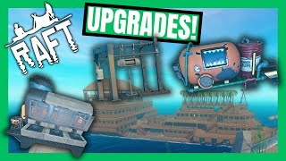 AWESOME Advanced Upgrades for the boat  Raft EP25 [upl. by Jarlathus]