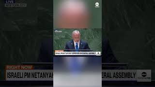 Israeli Prime Minister Benjamin Netanyahu addresses UN [upl. by Goldie163]