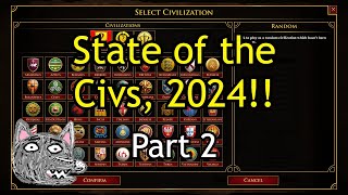 State of the Civs 2024  Part 2  AoE2 DE [upl. by Iderf]