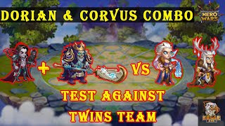 Corvus and Dorian combo  Hero Wars  Eagle Eye Gaming [upl. by Nywles]