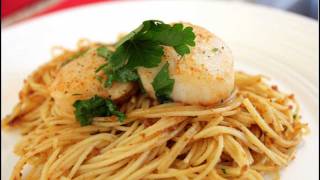 Impress her with GRILLED SCALLOP PASTA [upl. by Notloc]