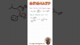 Grignard Reaction organicchemistry mcat chemistry [upl. by Wiencke31]