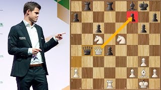 Tactics Tactics  Carlsen vs Firouzja  World Blitz Championship 2018 [upl. by Jessi]