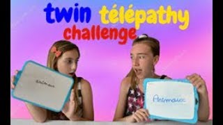 Twin telepathy challenge spécial Dessins animés [upl. by Huan856]