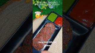 Veg Kebabbeetroot kebab vegkebab kababrecipe shorts short youtubeshorts trending viral [upl. by Stafford]