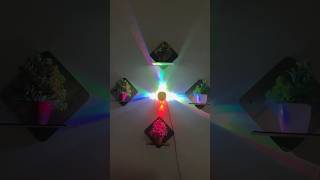 DIY Home Decoration How To Make Your Won RGB Stylish Light At Home shorts led [upl. by Eilahs394]