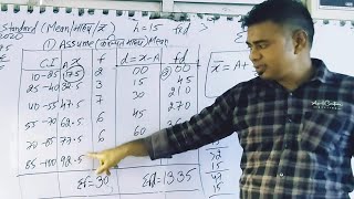 Assumed Mean Method Formula Steps amp Examples [upl. by Magna]