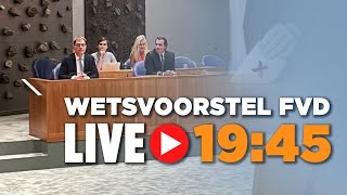 LIVE Kamer behandelt referendumwet Van Houwelingen amp Baudet  FVD [upl. by Linskey]