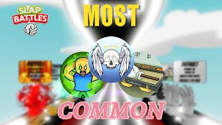 The Most COMMON Badges In Slap Battles  Roblox [upl. by Fulbright]