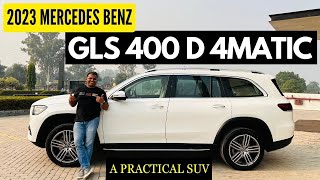 2023 Mercedes Benz GLS 400d 4Matic Walkaround  In English  Auto Quest [upl. by Eissac44]