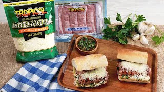 Choripán Chorizo and Cheese Sandwich [upl. by Ginzburg]