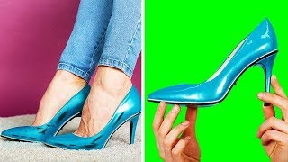 15 ASTUCES RÉELLEMENT BRILLANTES POUR TES CHAUSSURES [upl. by Dloreh]